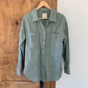 Thread and supply shacket